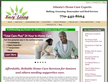 Tablet Screenshot of easylivingservices.com